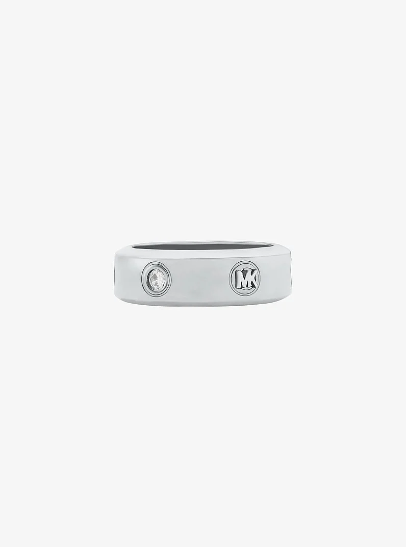 Pavé Logo Ring - 1