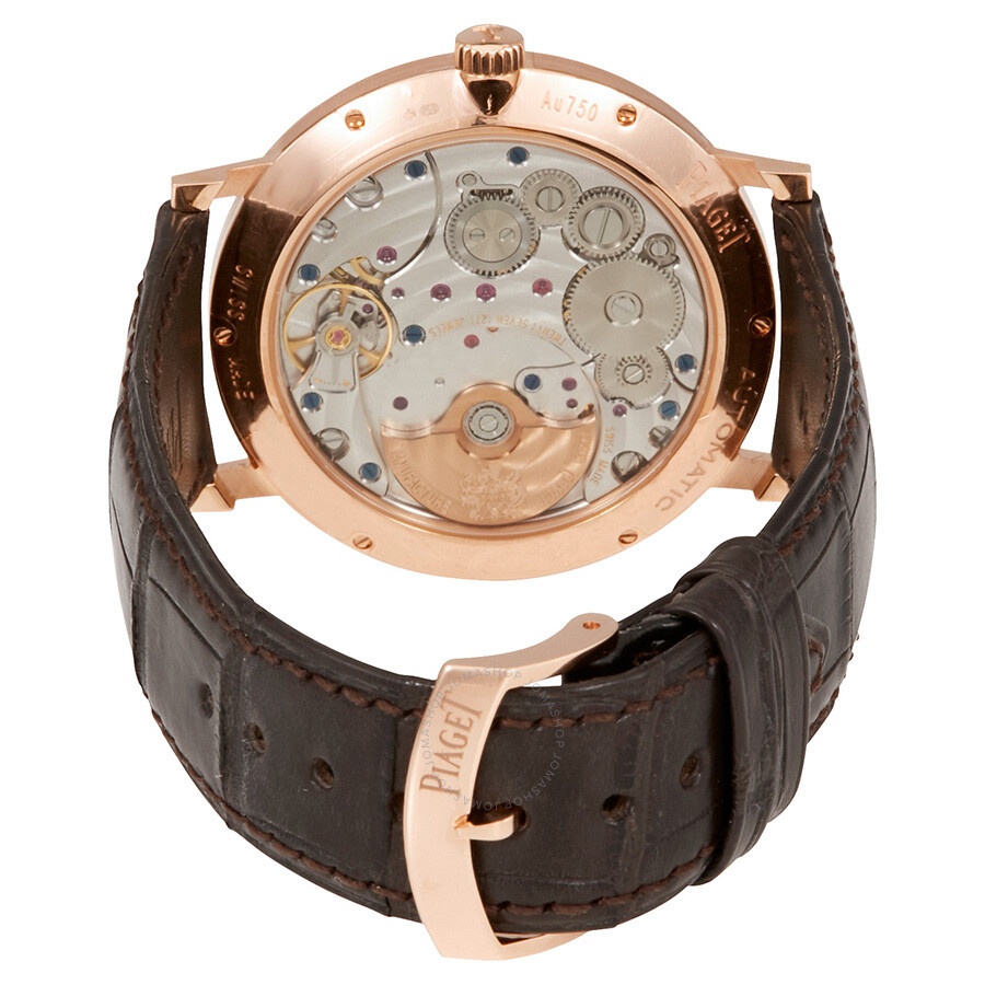 Piaget Altiplano Silver Dial 18K Rose Gold Diamond Men's Watch G0A38139 - 3