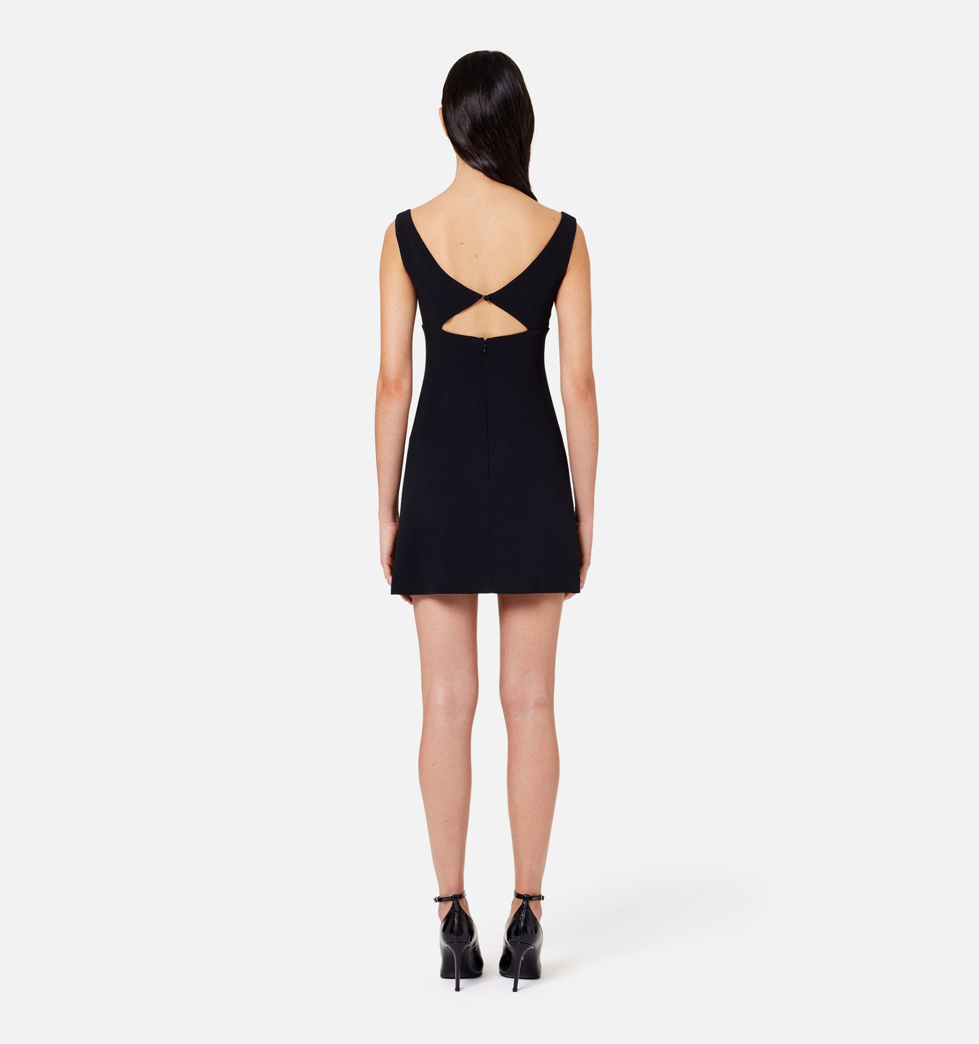 Sleeveless Short Dress - 5