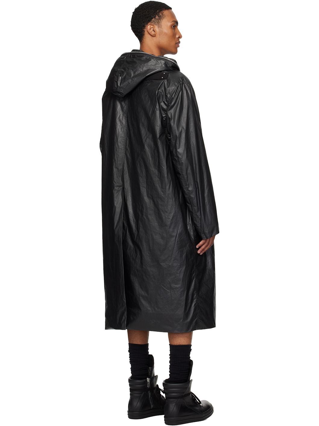 Black Concordians Mac Coat - 3