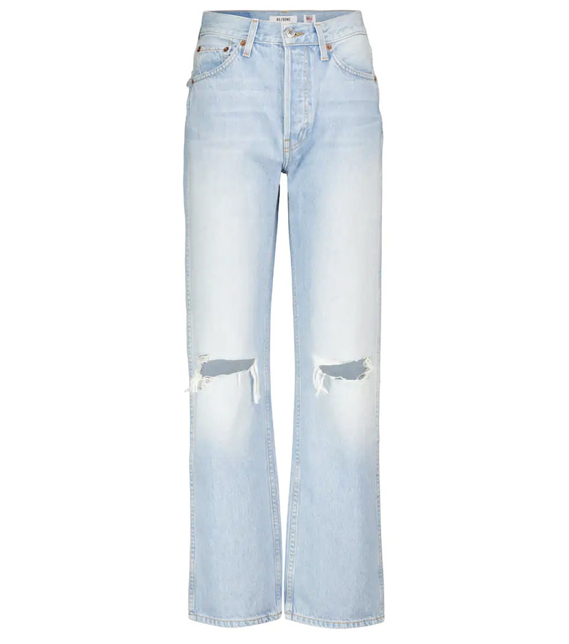 '90s high-rise loose jeans - 1