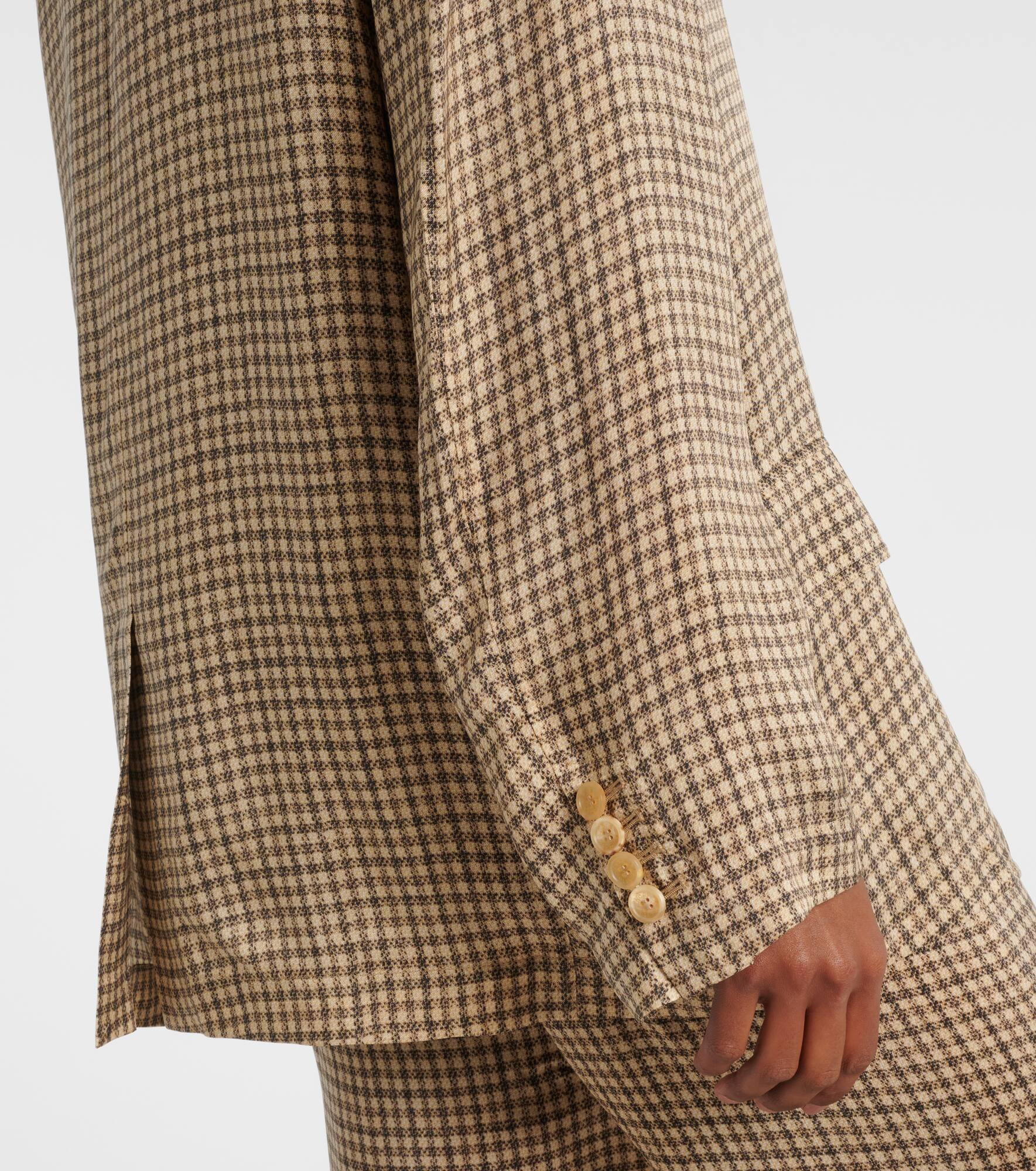 Junida checked blazer - 5