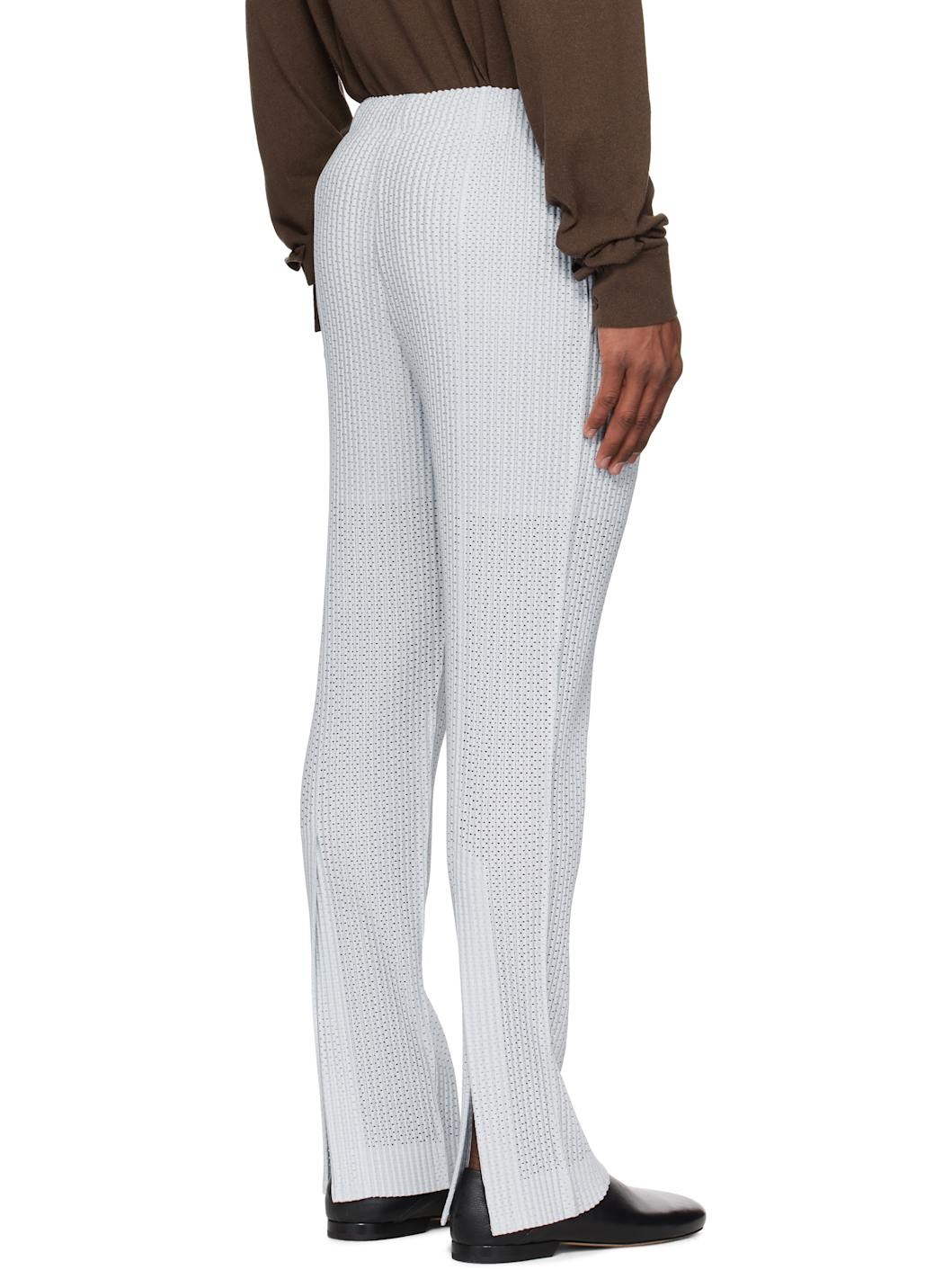 Gray Outer Mesh Trousers - 3