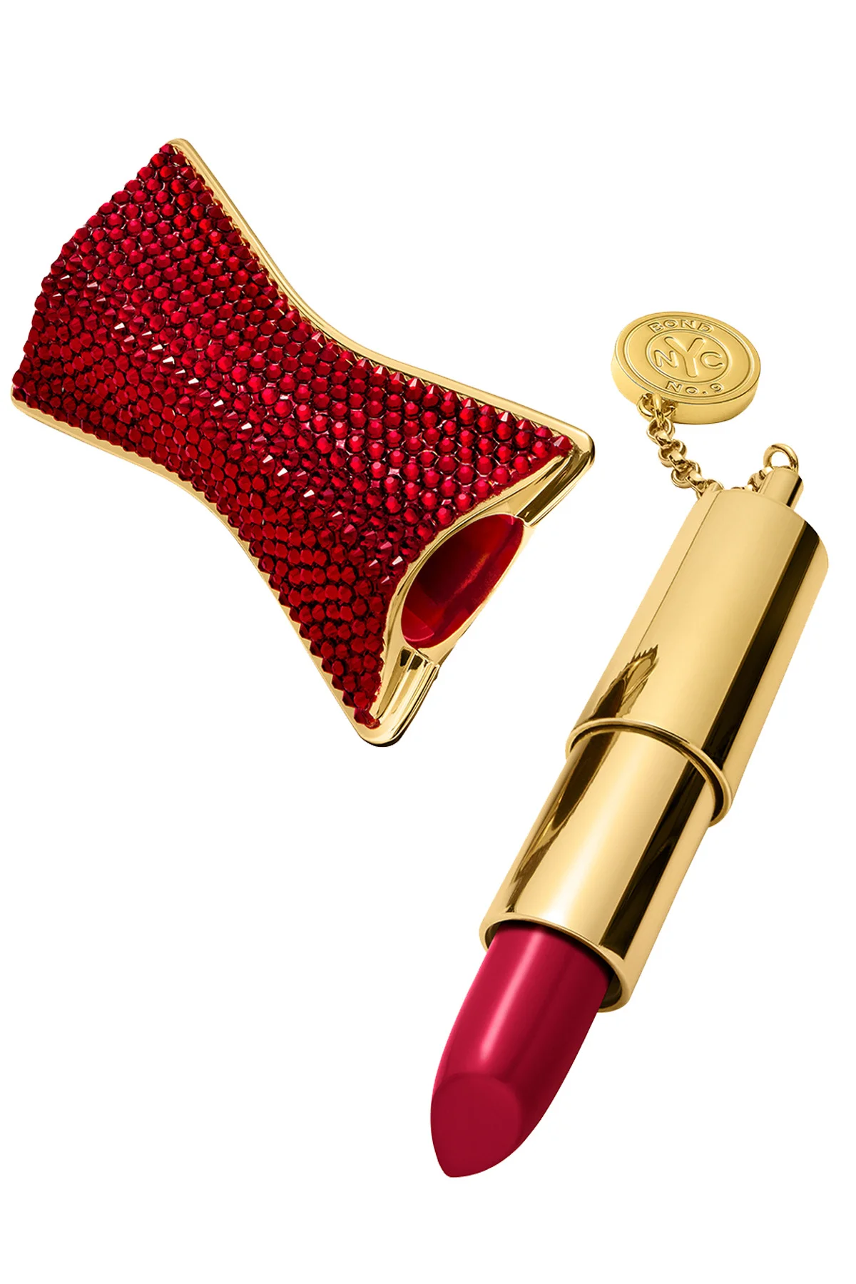REFILLABLE LIPSTICK WITH SWAROVSKI® CRYSTALS - ASTOR PLACE - 1
