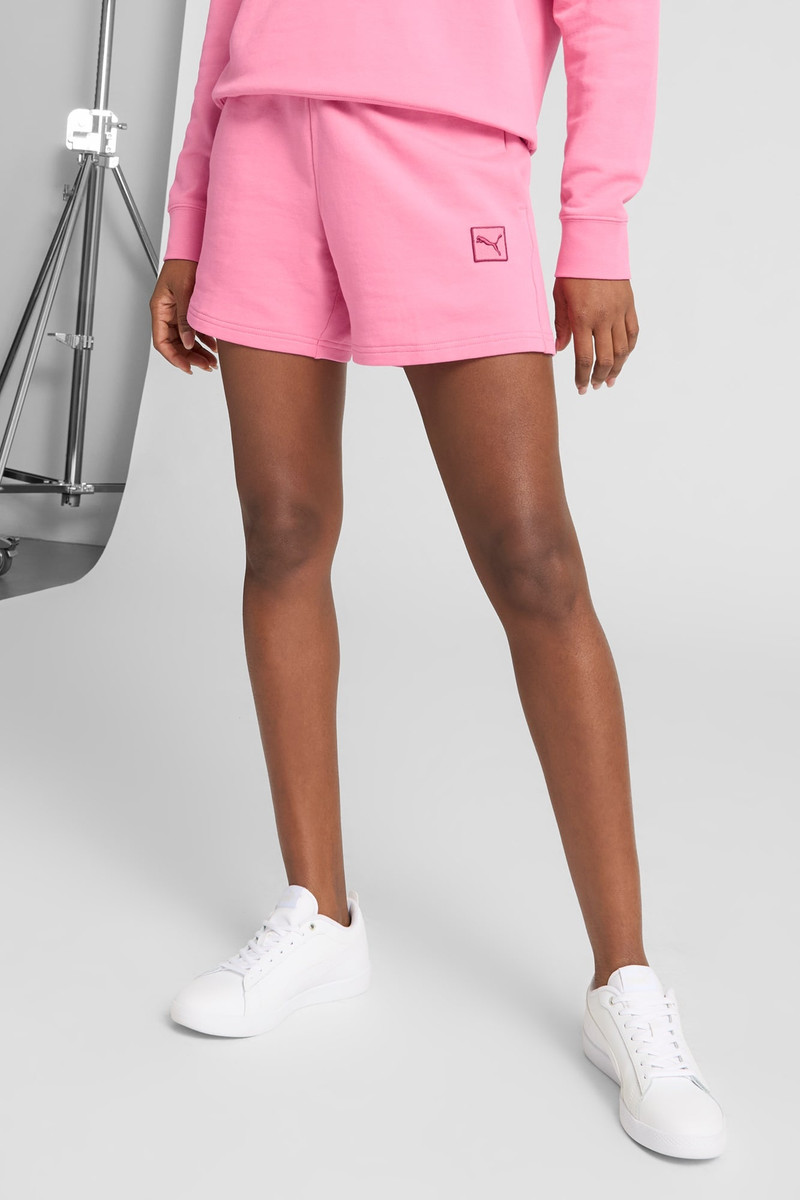 PUMA Essentials Elevated Women's 5" Mid-Rise Shorts outlook