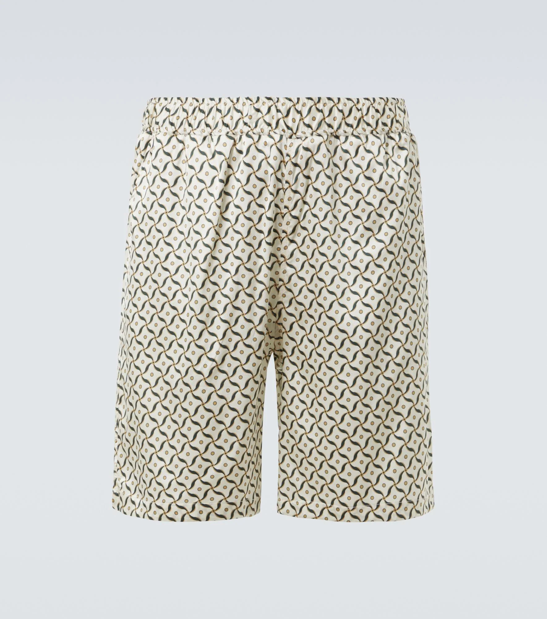 Palma printed silk-blend shorts - 1