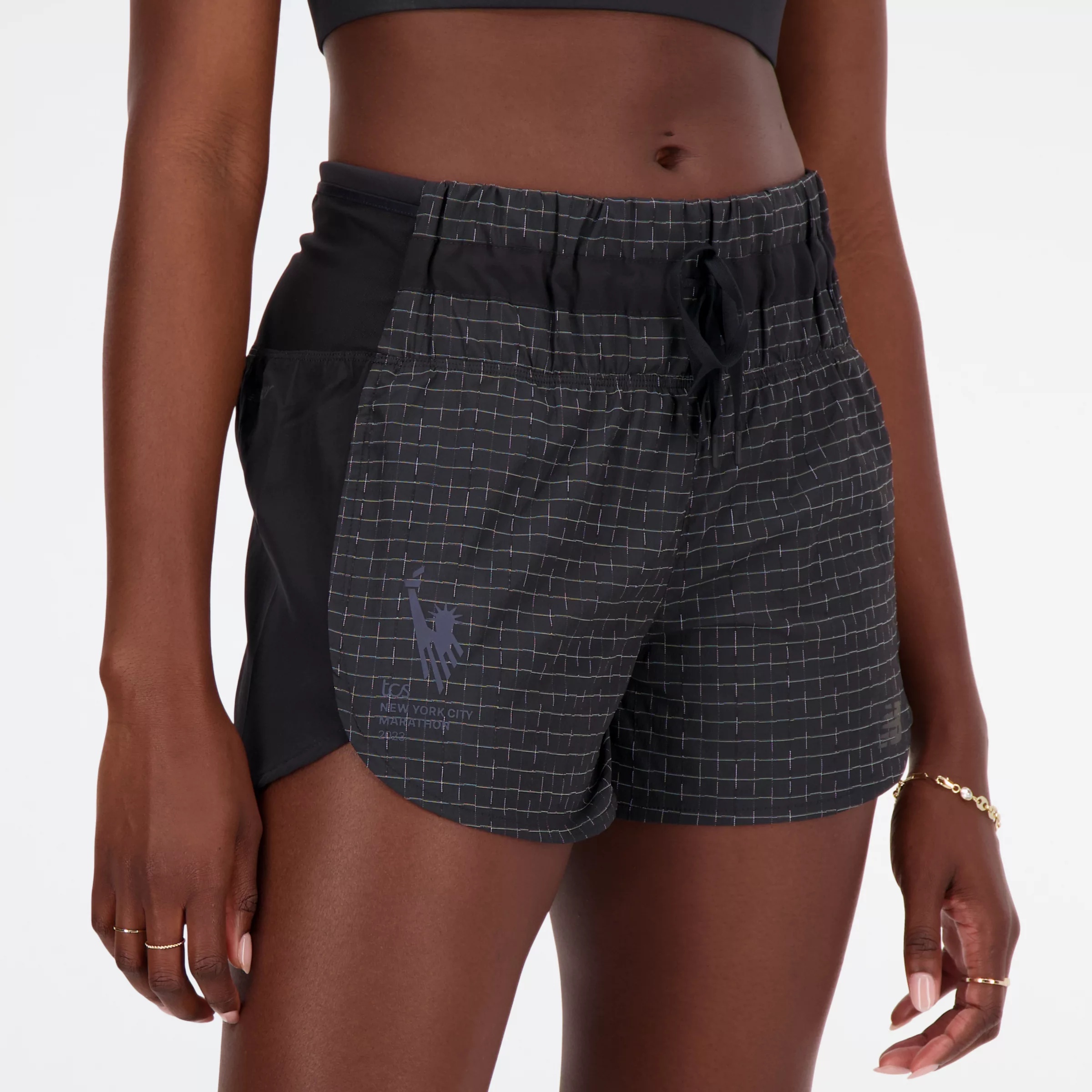 NYC Marathon Impact Run Luminous 3 Inch Short - 5