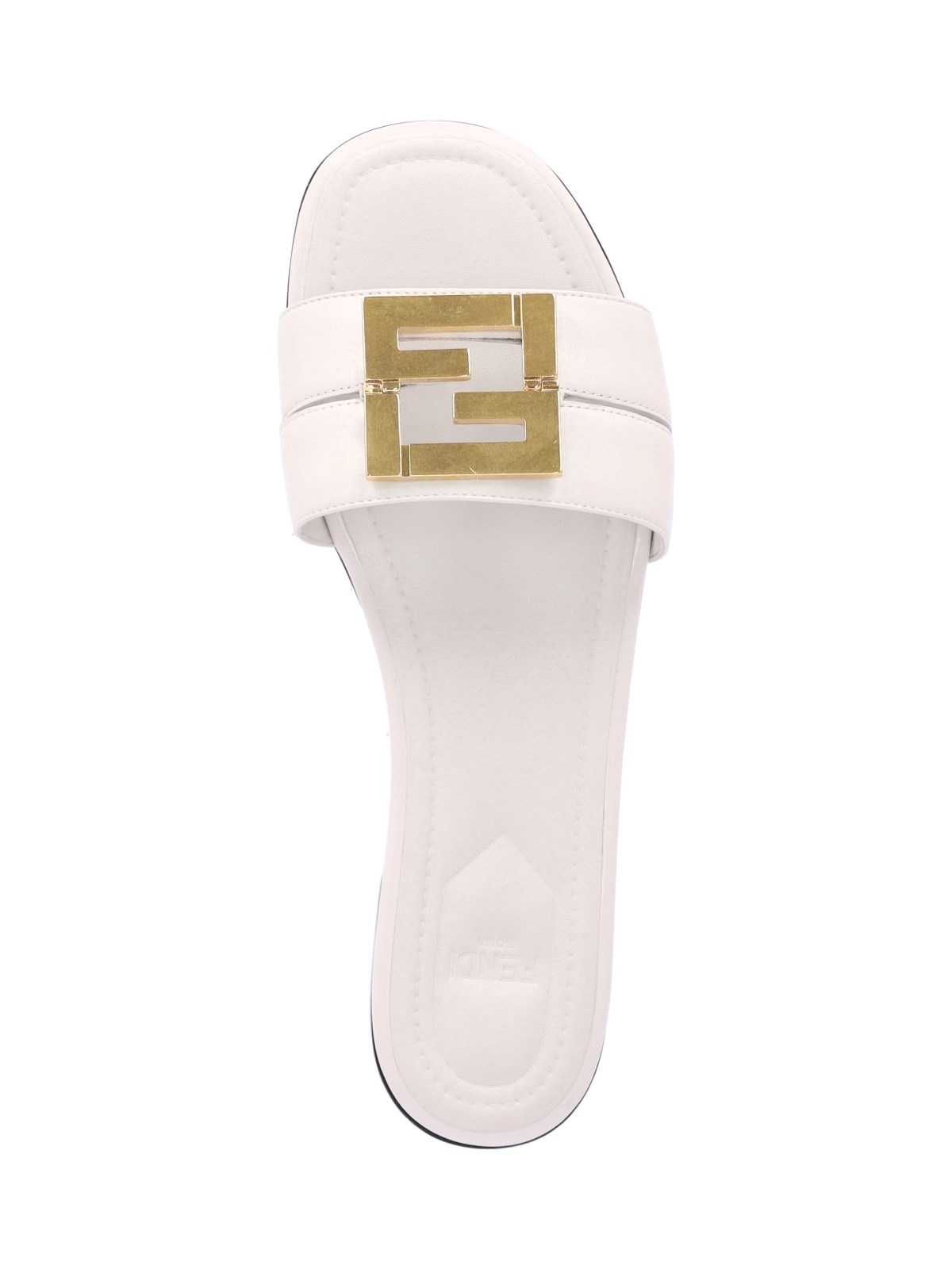 【FENDI】FFOLD◆8R8554VH6 Fendi FFold Leather Silver | Fendi