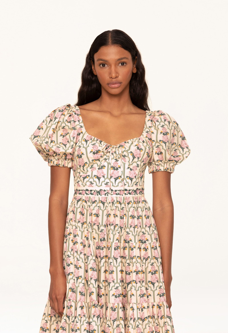 Palmera Peonia Aurora Midi Dress 5