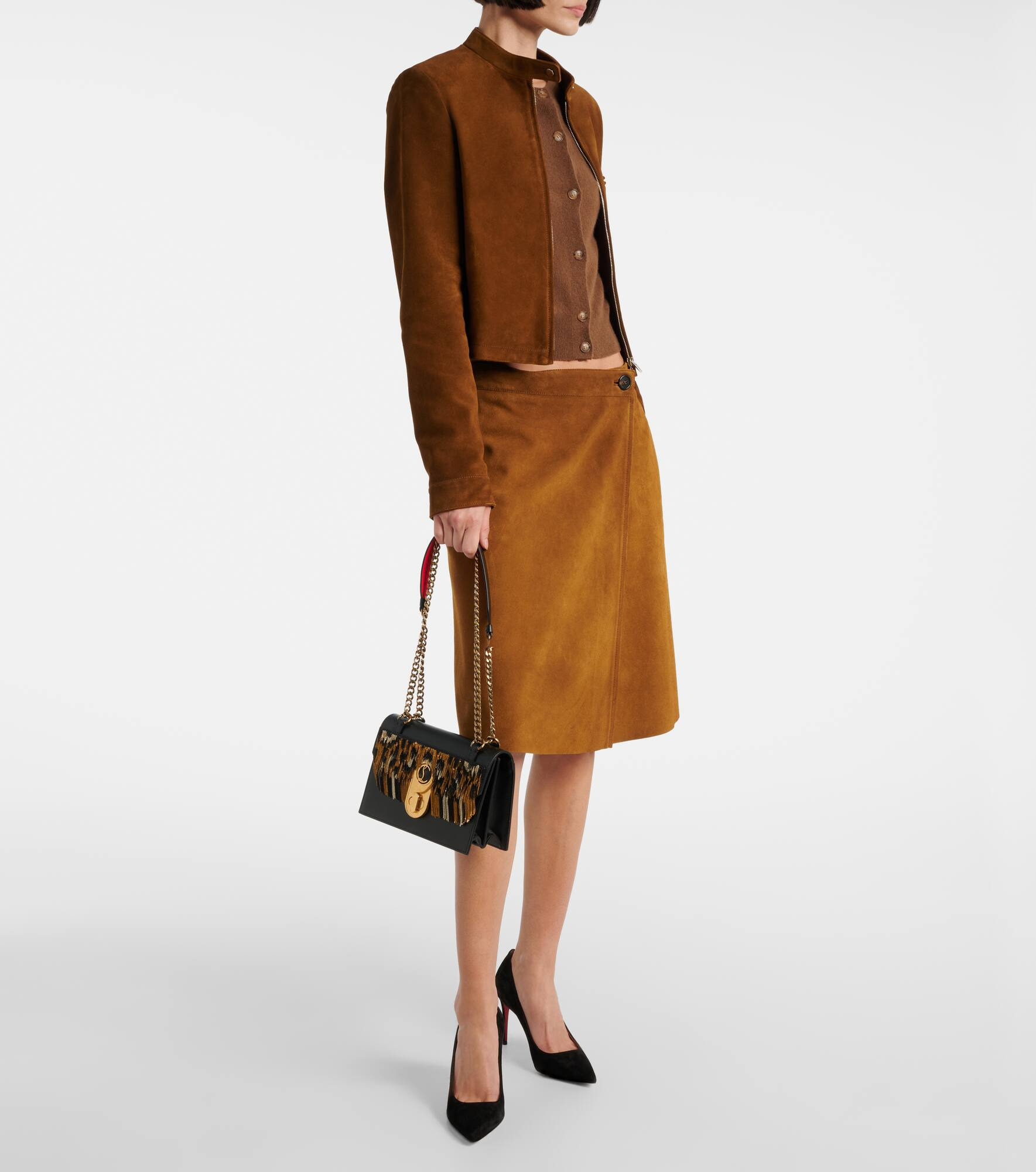 Kate 85 suede pumps - 3