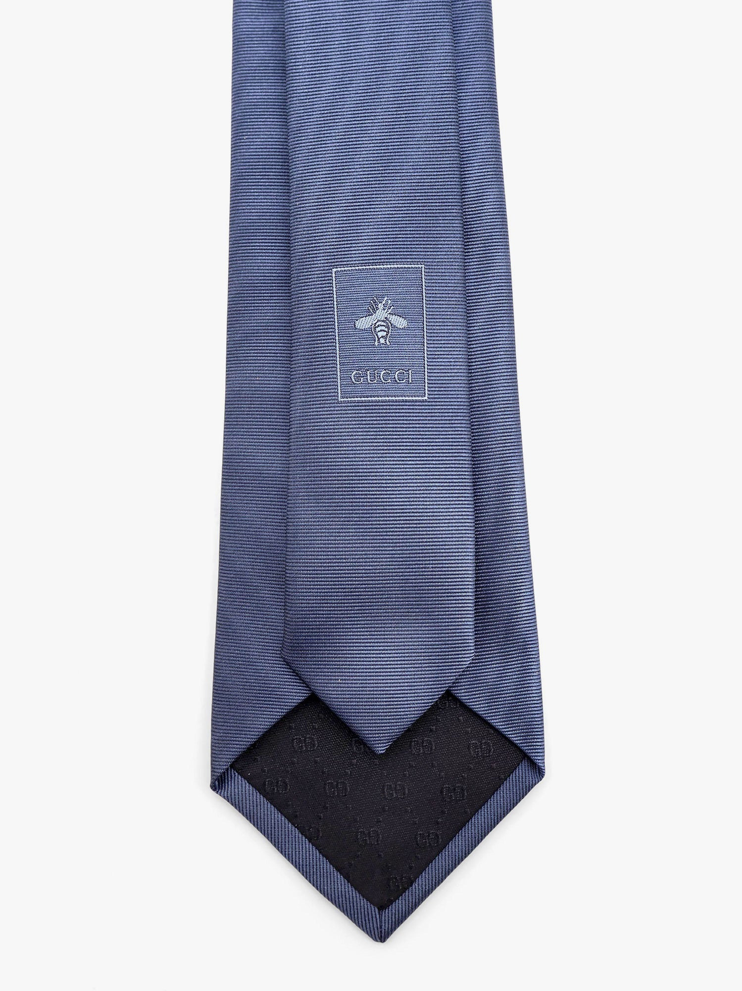 Gucci Silk Tie With Lord Detail - 3