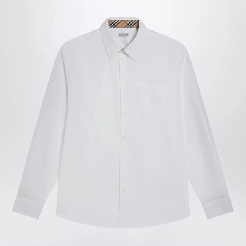 Burberry Shirt In Poplin - 1