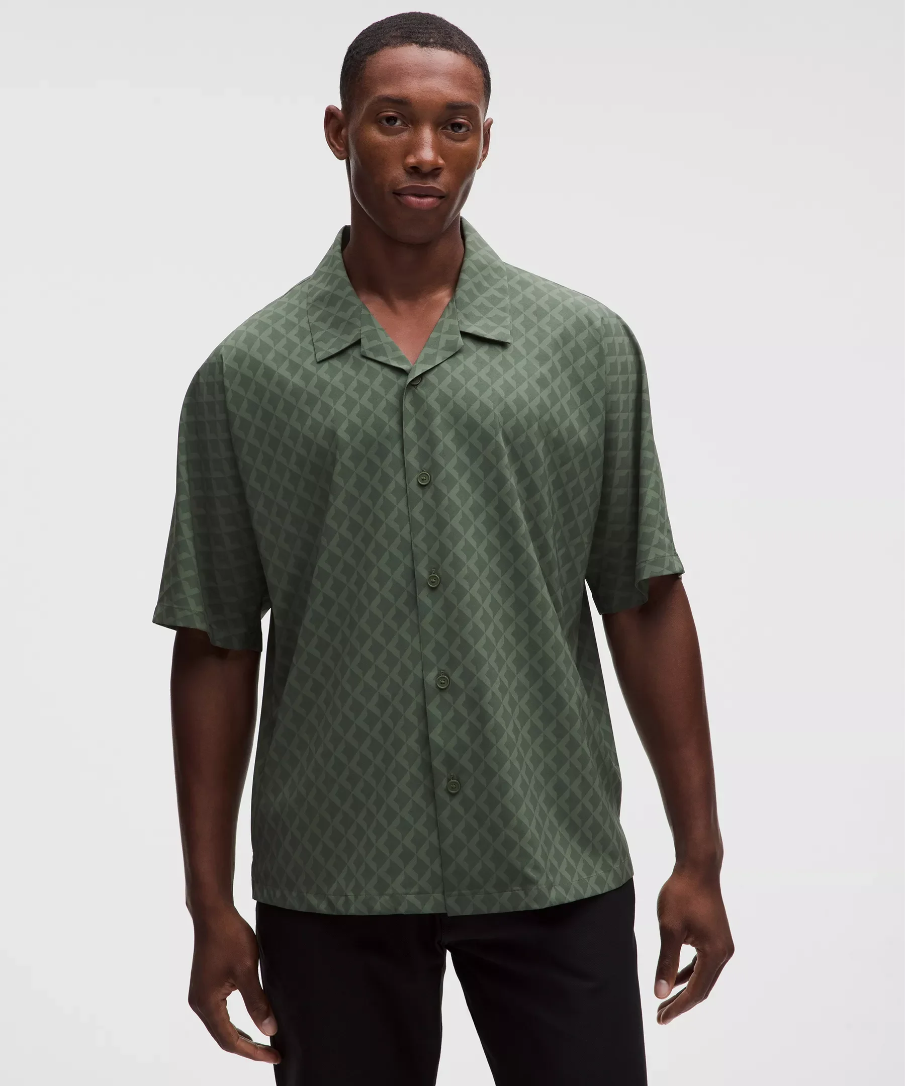 Lightweight Camp-Collar Shirt - 1
