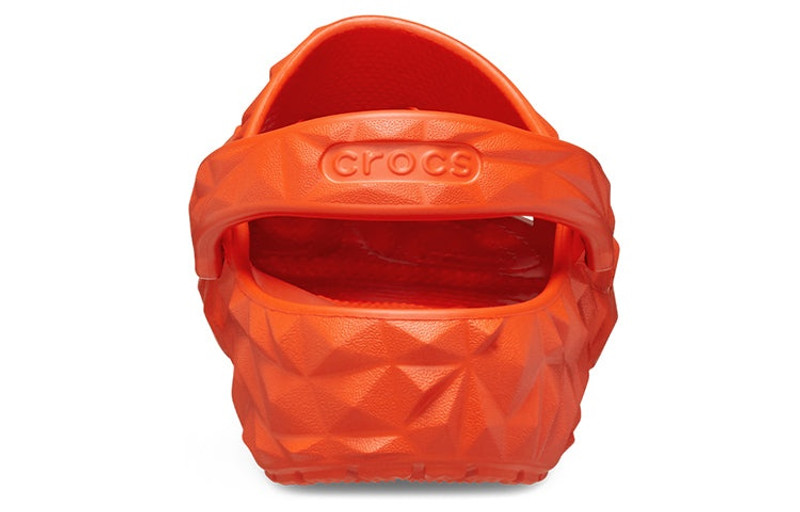 crocs (WMNS) Crocs Classic Geometric Clogs 'Orange' 209563-84J outlook