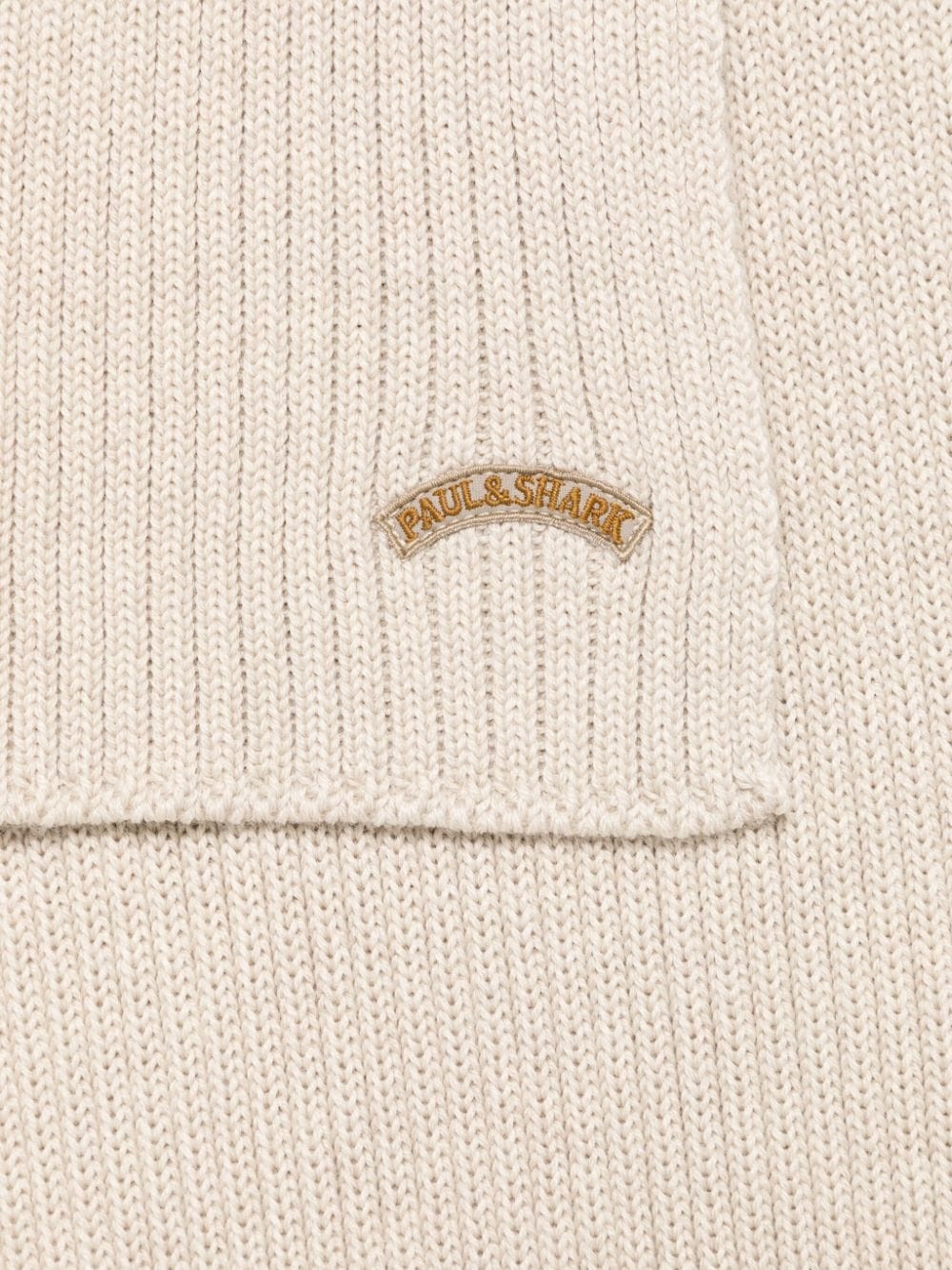 ribbed-knit scarf - 2