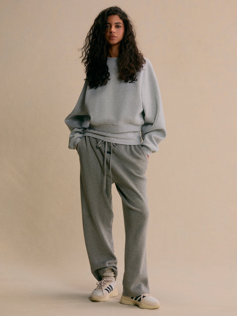 Women's Waffle Relaxed Pant - 3