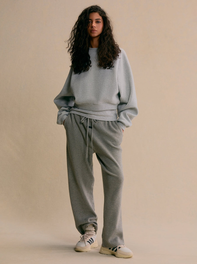 ESSENTIALS Women's Waffle Relaxed Pant outlook