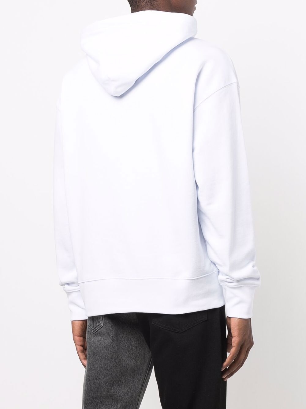logo-print pullover hoodie - 4