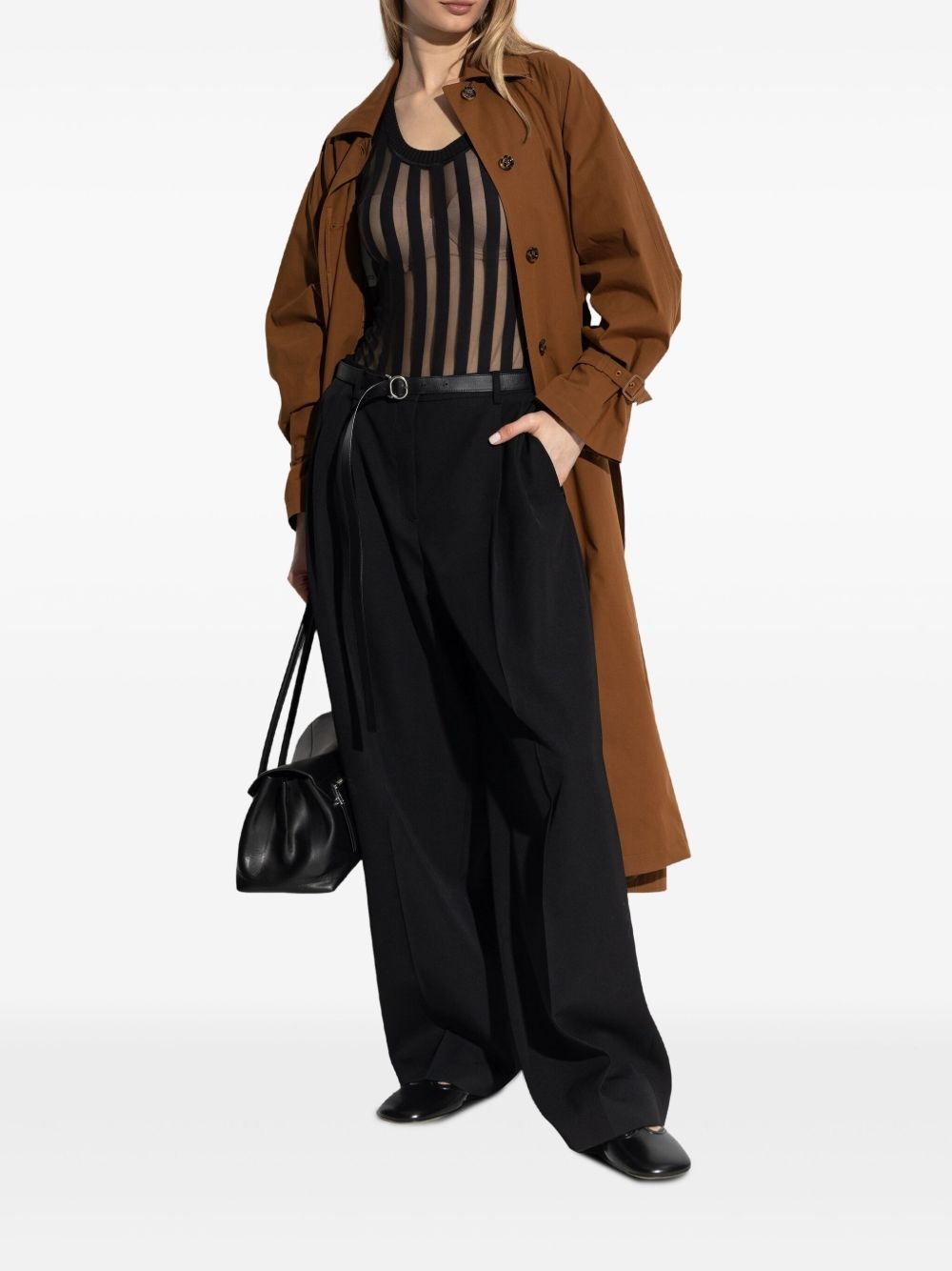 Epoche belted trench coat - 2