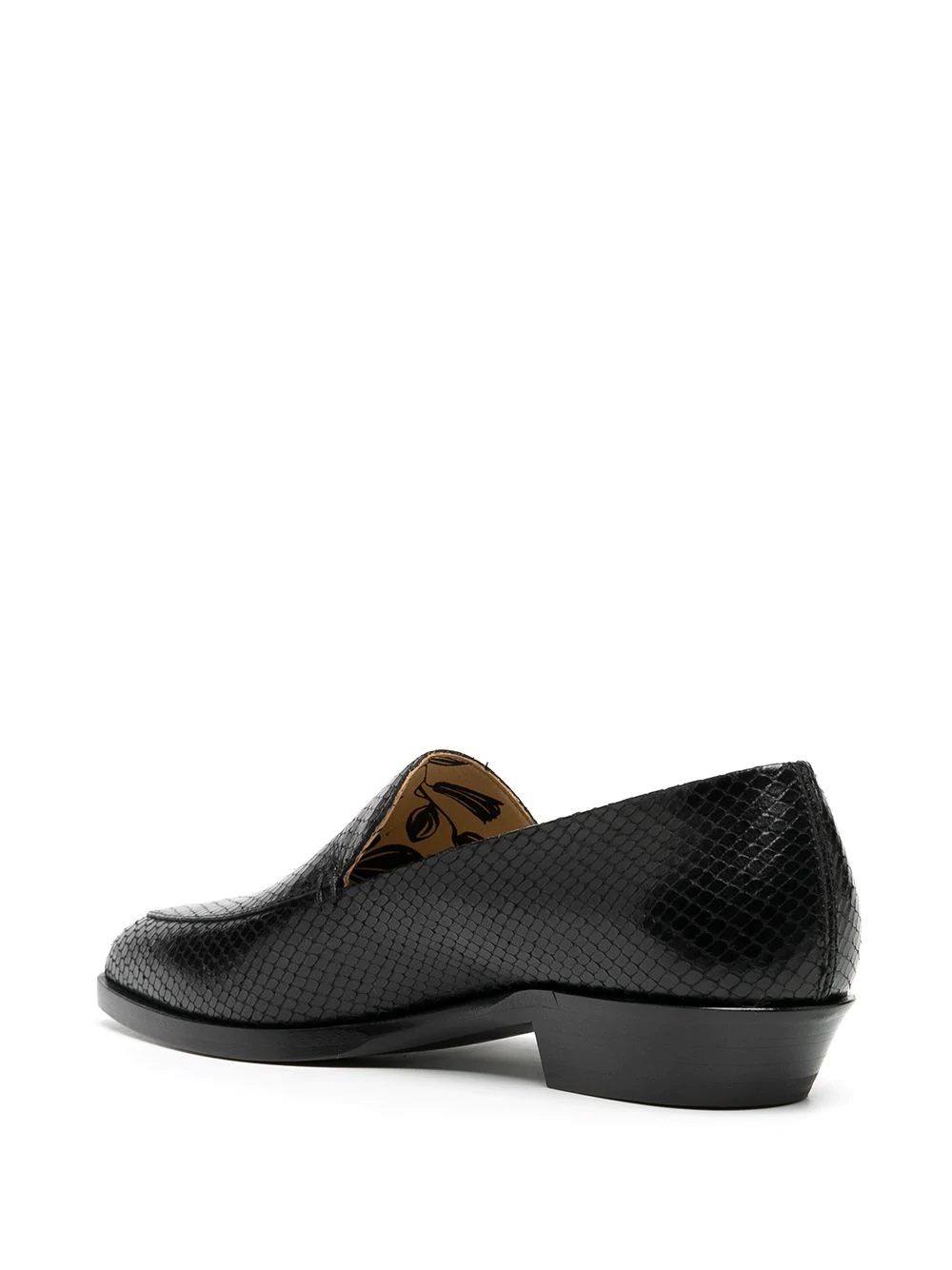 pointed toe loafers - 3