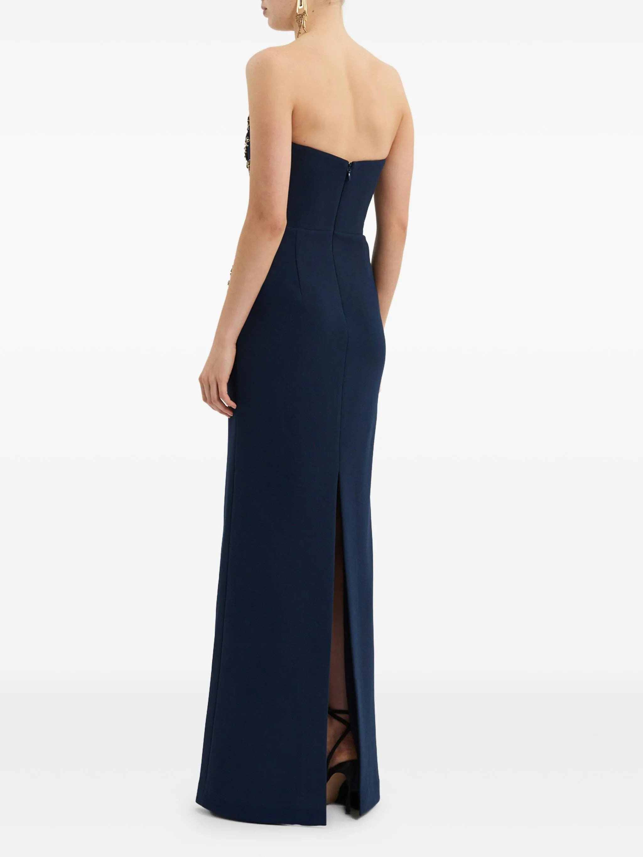 Rebecca Vallance Embellished Strapless Gown - 3