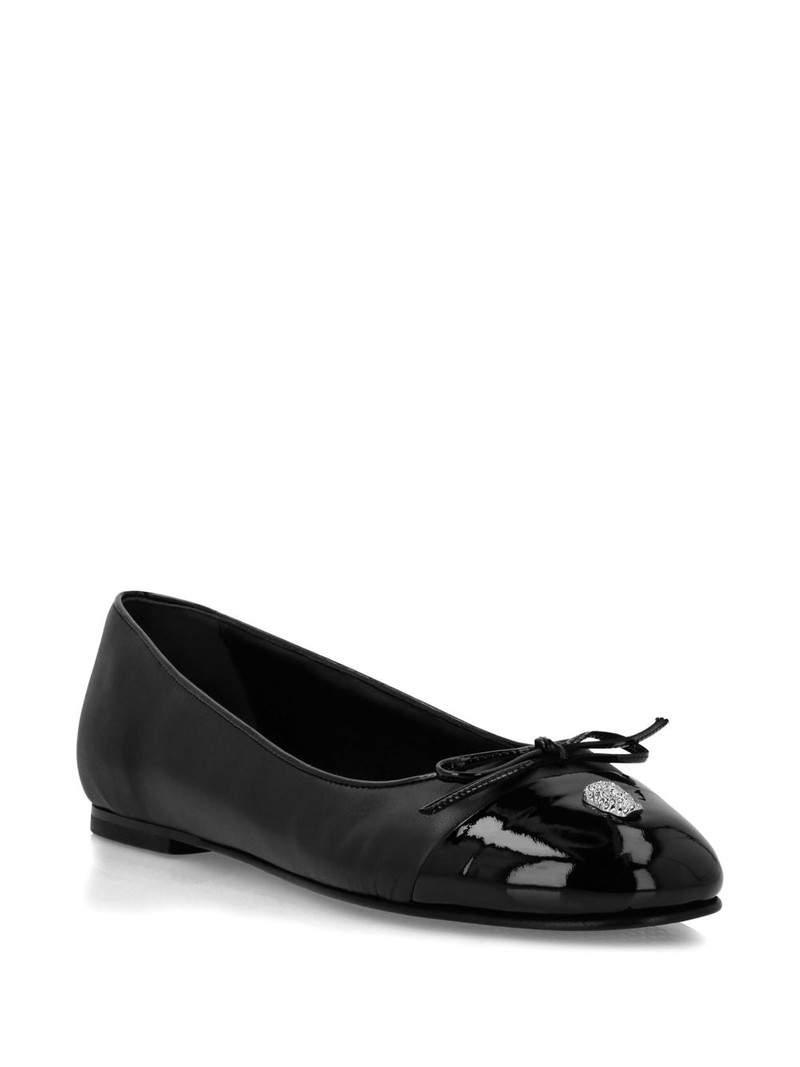 PHILIPP PLEIN Skull ballet flats outlook