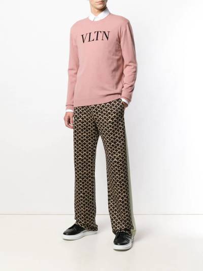 Valentino scale pattern track pants outlook