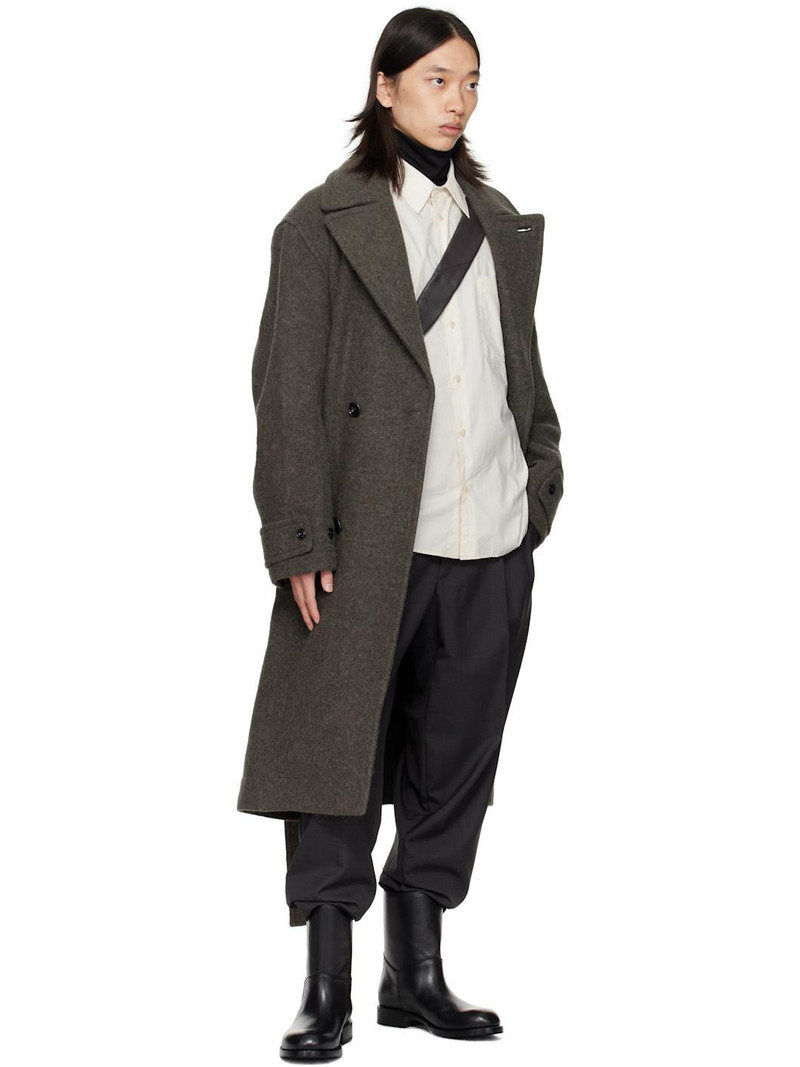 Lemaire Khaki Soft Coat outlook