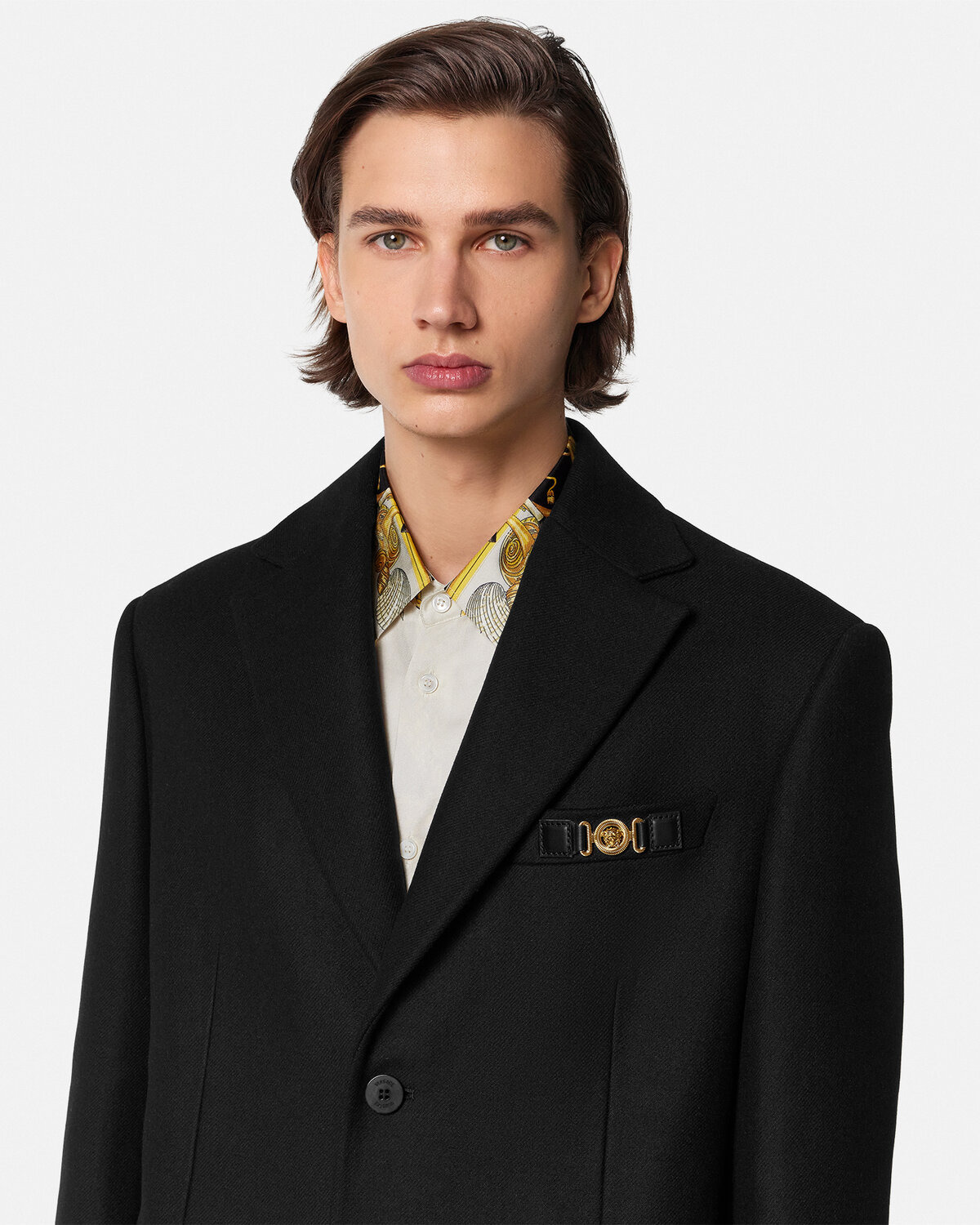 Wool Single-Breasted Coat - 3