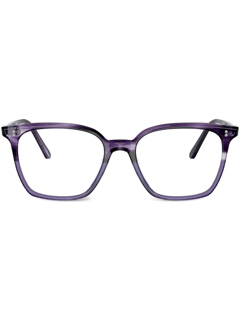square-frame glasses - 1