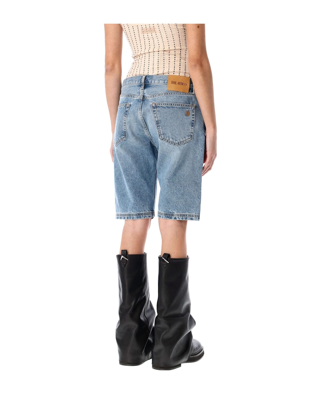Boyfriend Short Denim Pants - 2