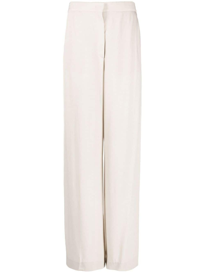 high-waisted wide-leg trousers 1