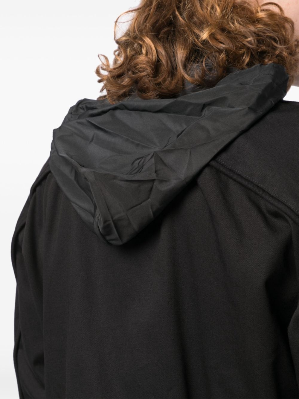 hooded bomber jacket - 4