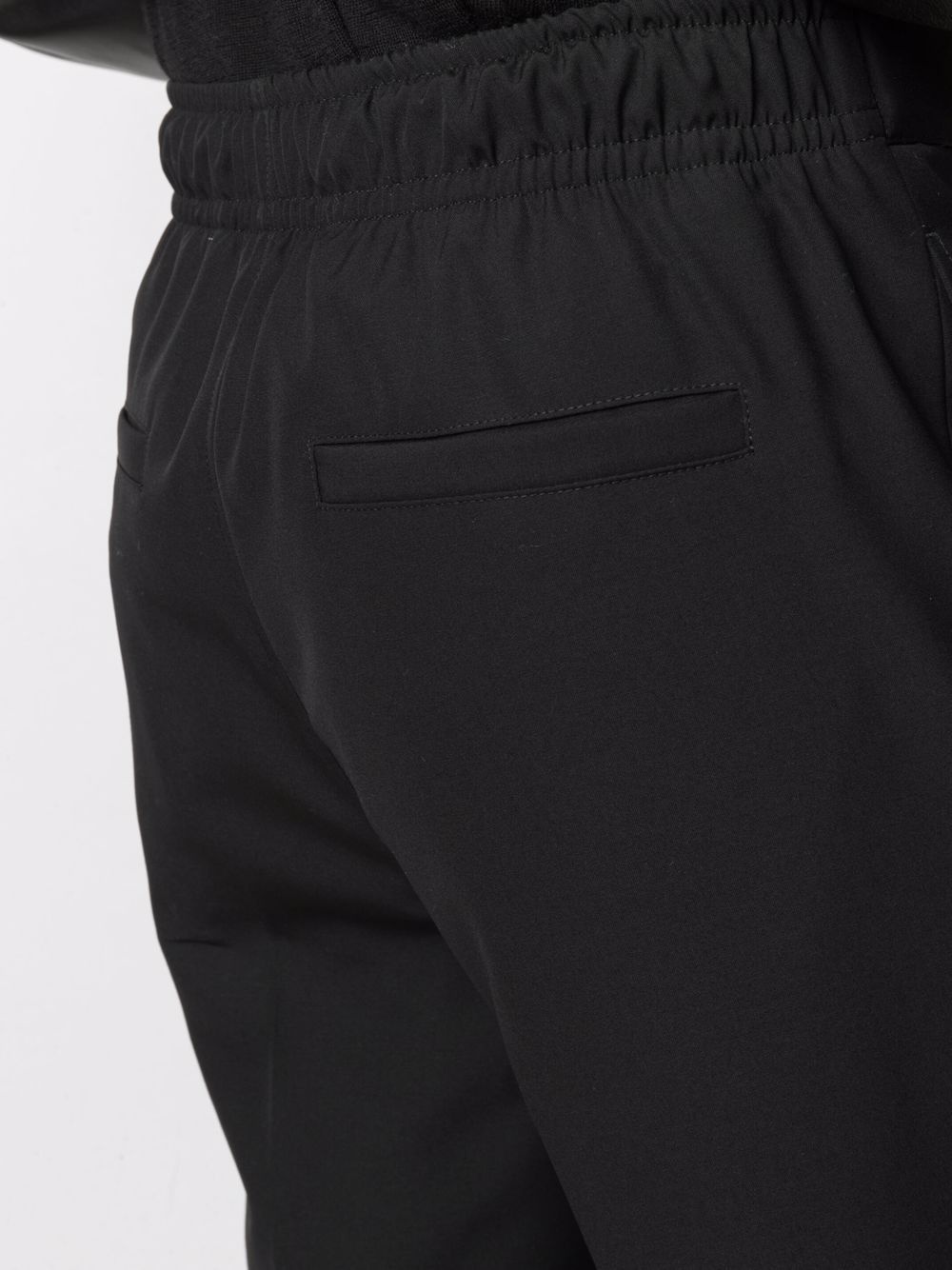 belted straight-leg trousers - 5