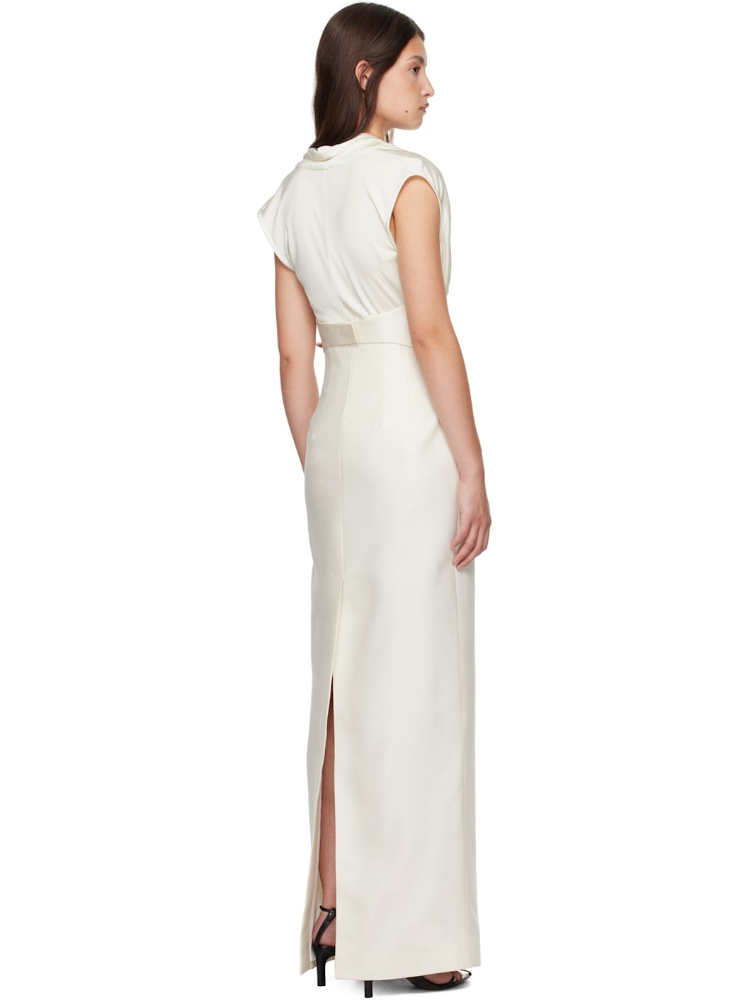Off-White Tux Maxi Skirt - 3
