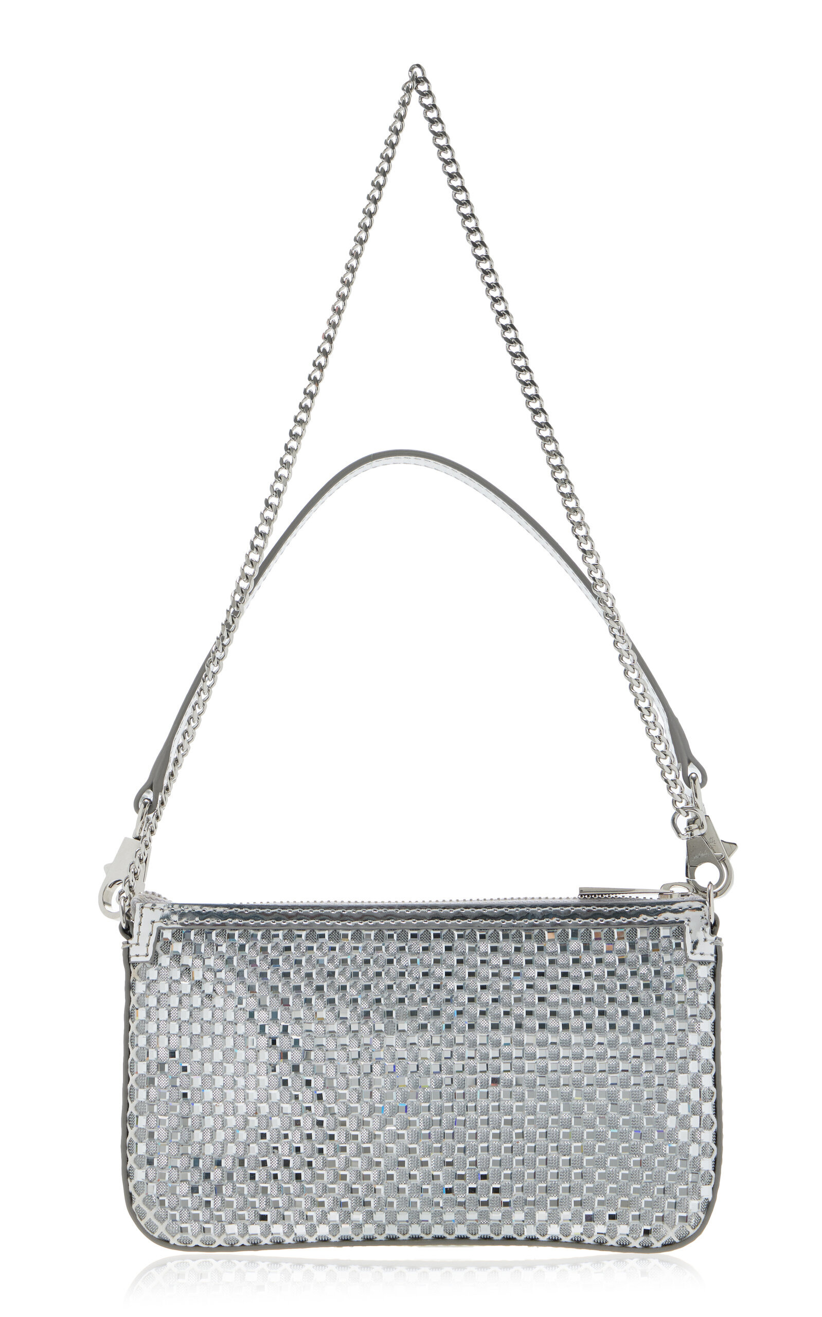 Loubila Mini Crystal Shoulder Bag silver - 3