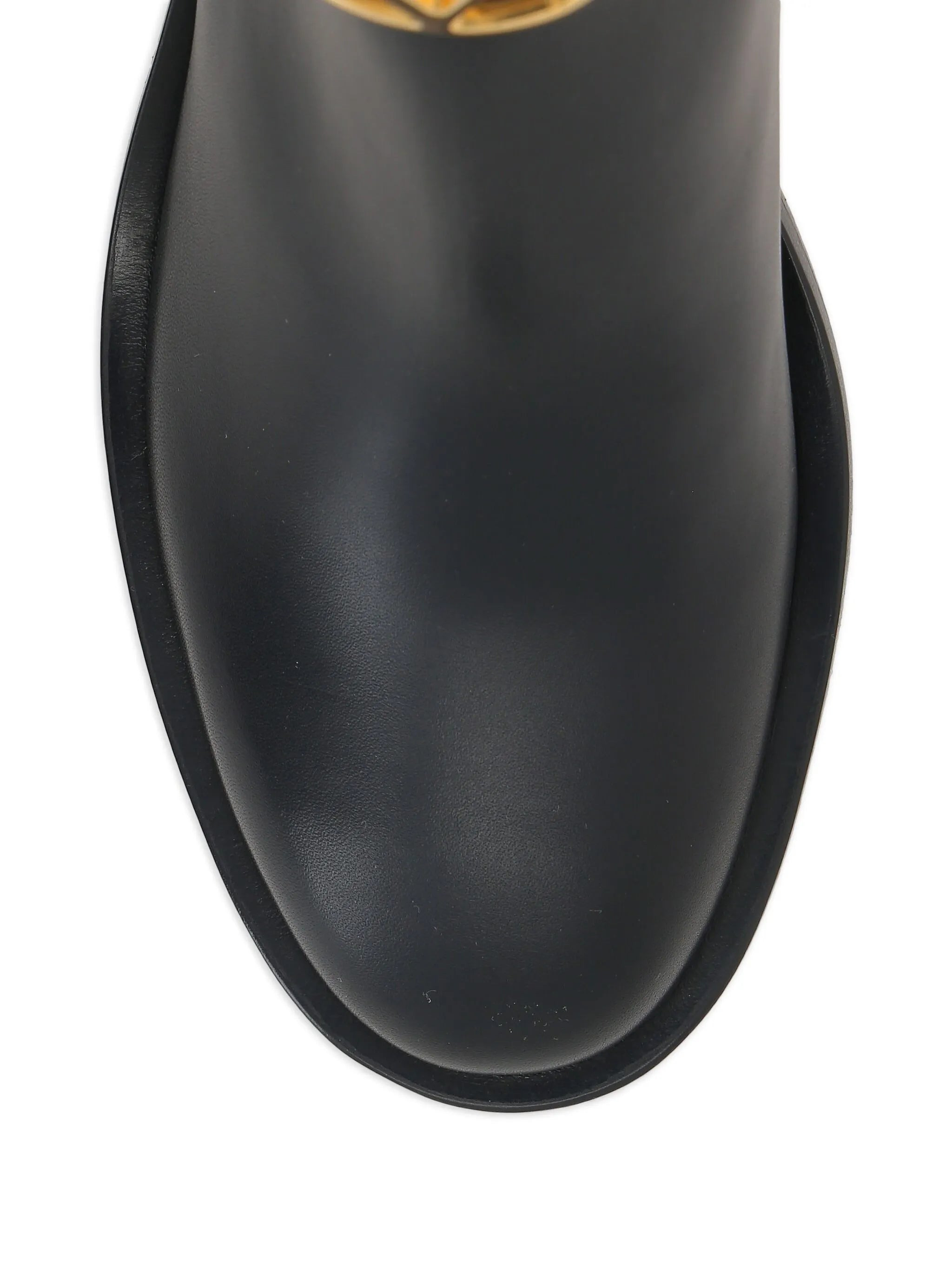 70mm buckle-strap logo boots - 4