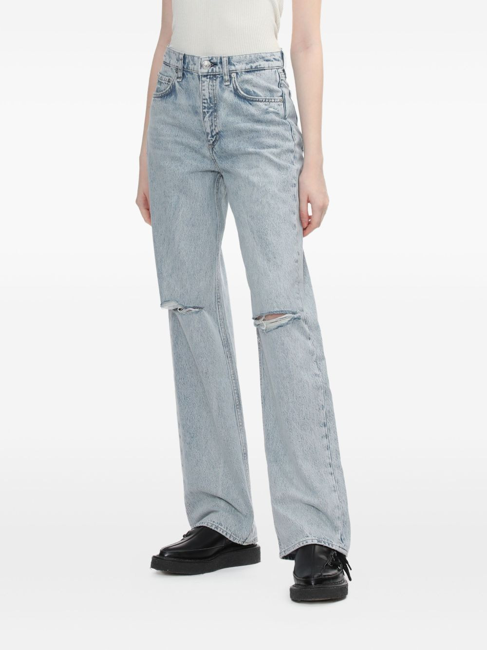 Shea knee-rip jeans - 3