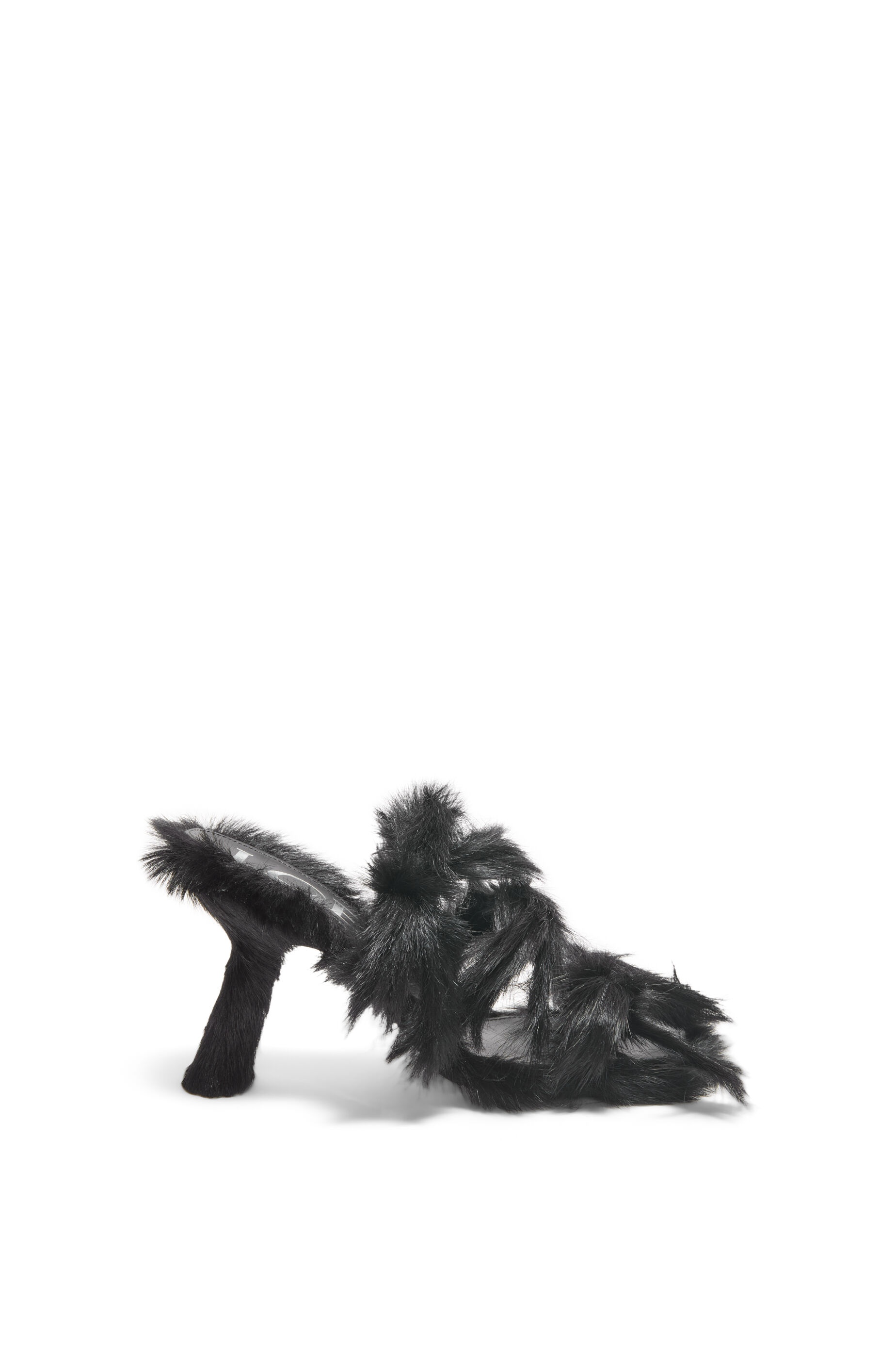 Petal sandal in hairy calfskin - 1