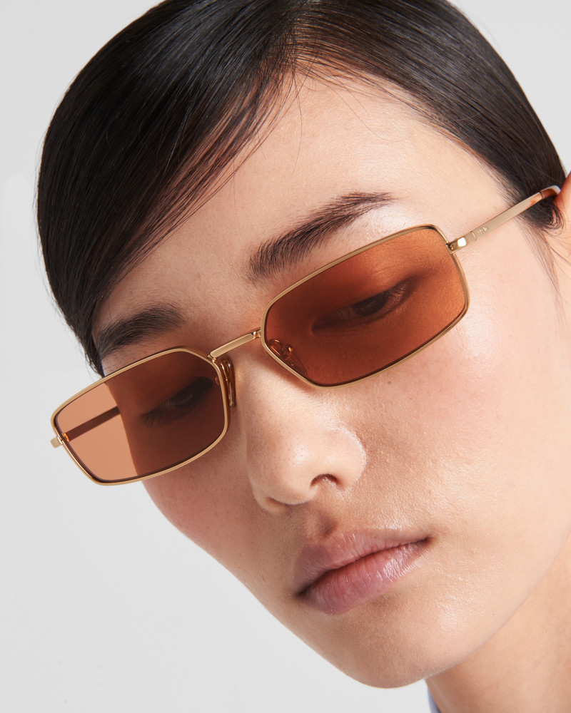 Prada Sunglasses with the Prada logo outlook