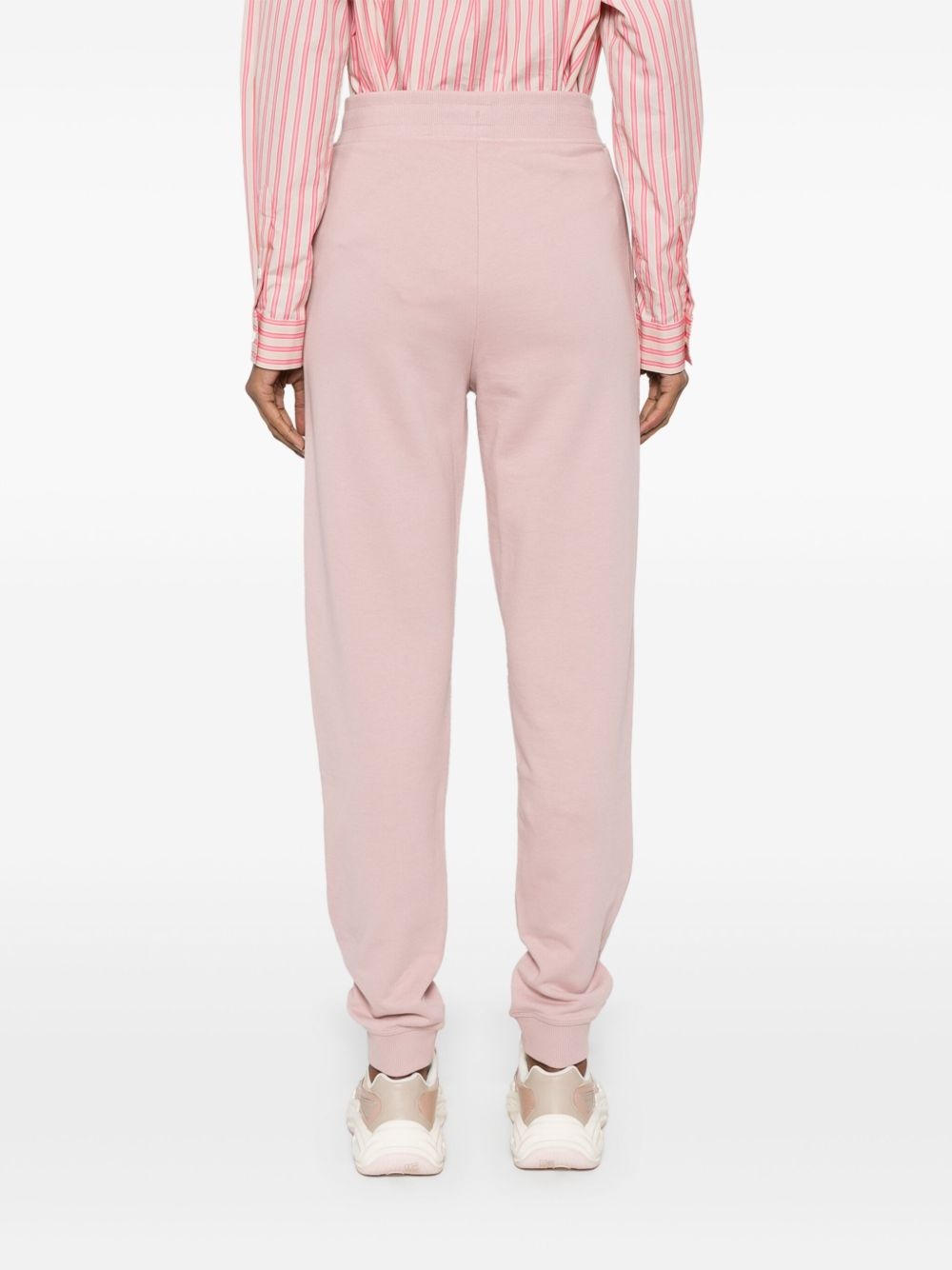 logo-embroidered track trousers - 4
