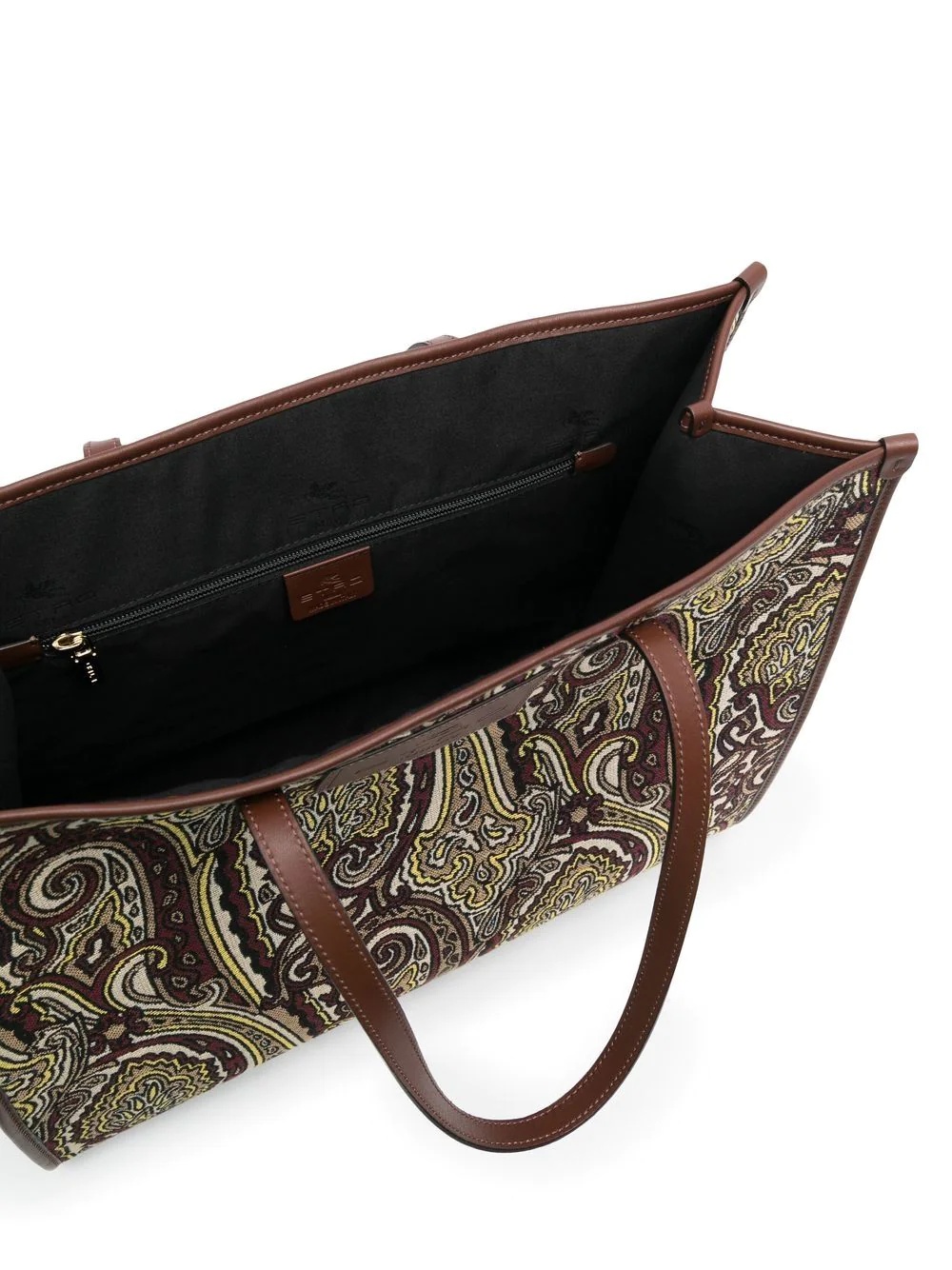 paisley-print jacquard tote bag - 6