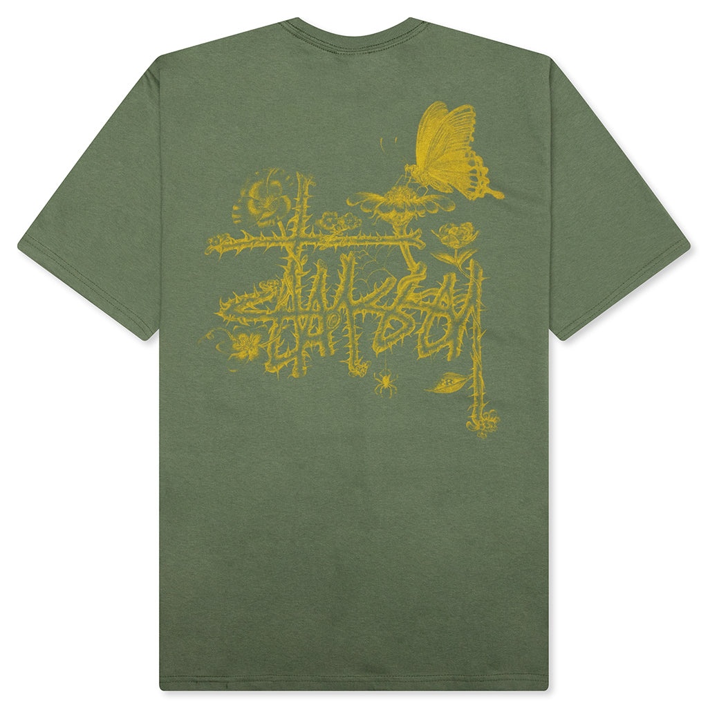 IN BLOOM TEE - OLIVE - 2