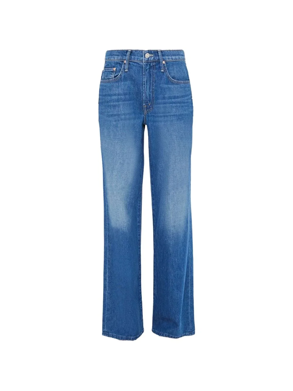 mid-rise wide-leg jeans - 1
