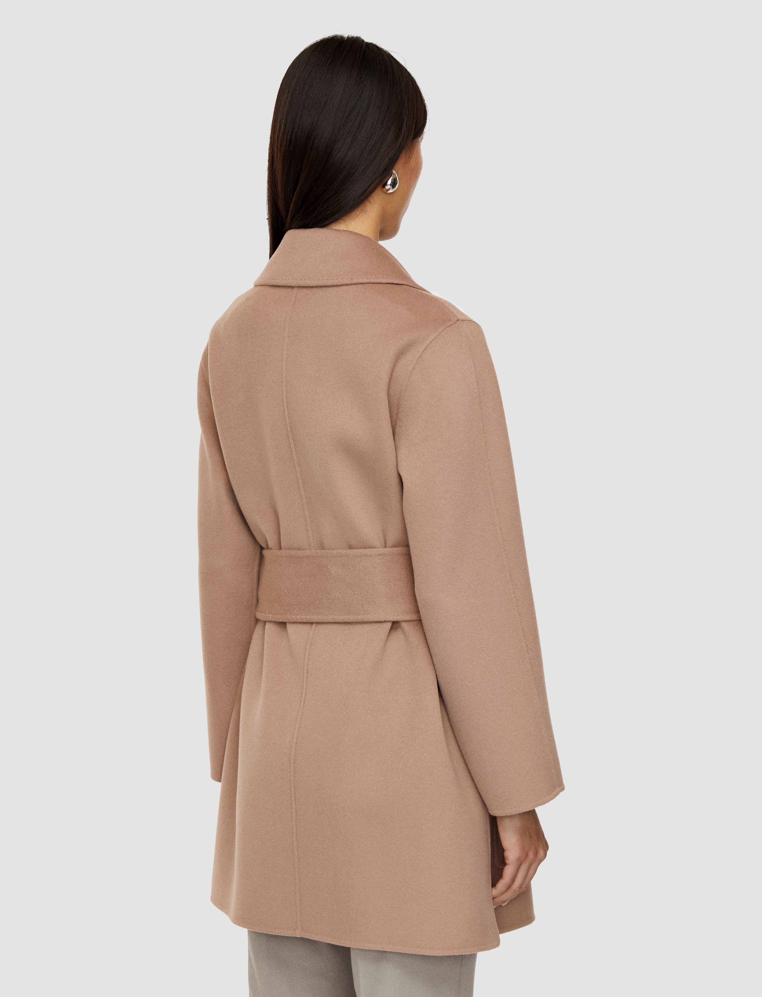 Clemence Double Face Cashmere Coat - 4