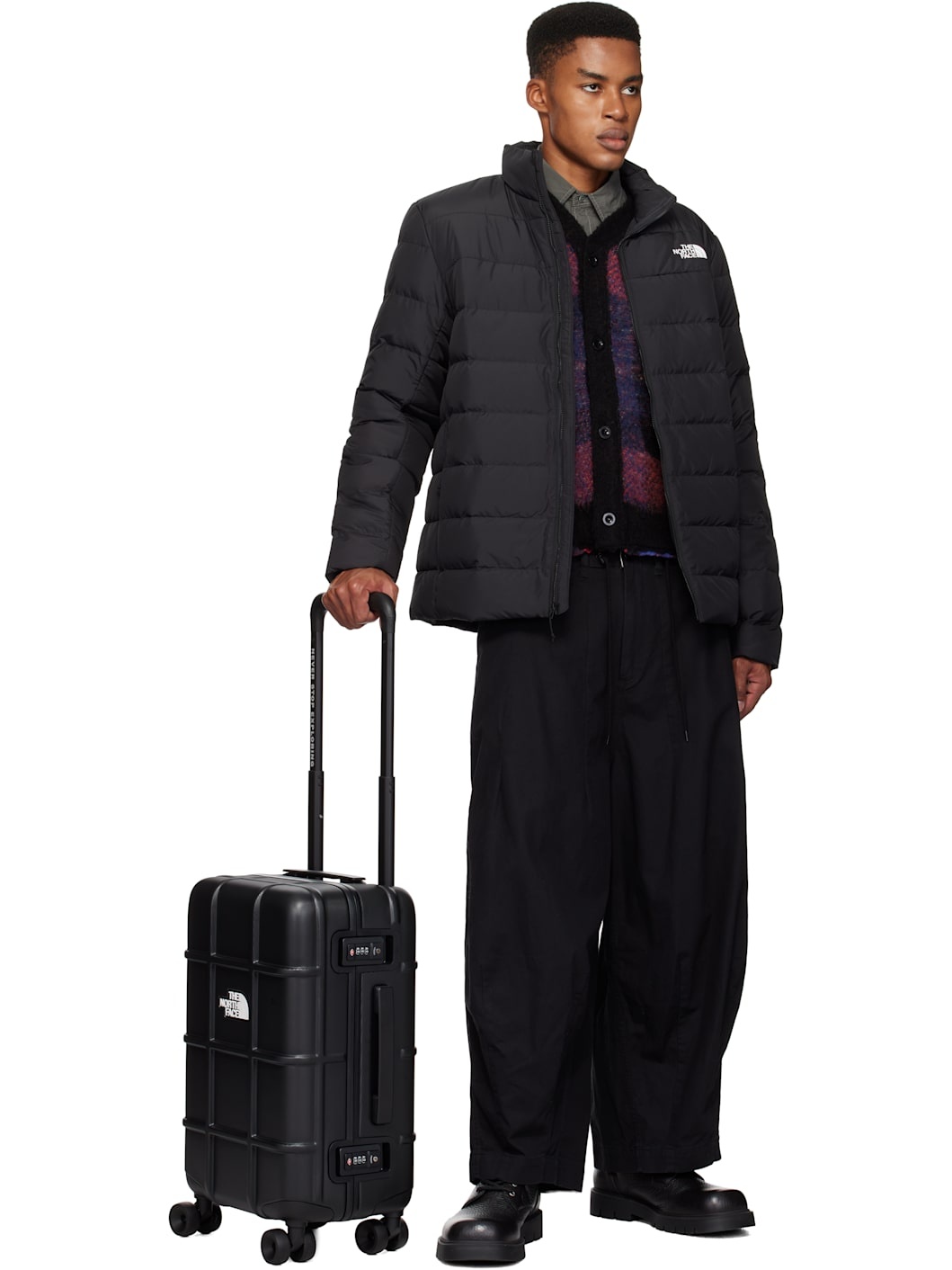 Black All Weather 4-Wheeler 22" Suitcase - 5
