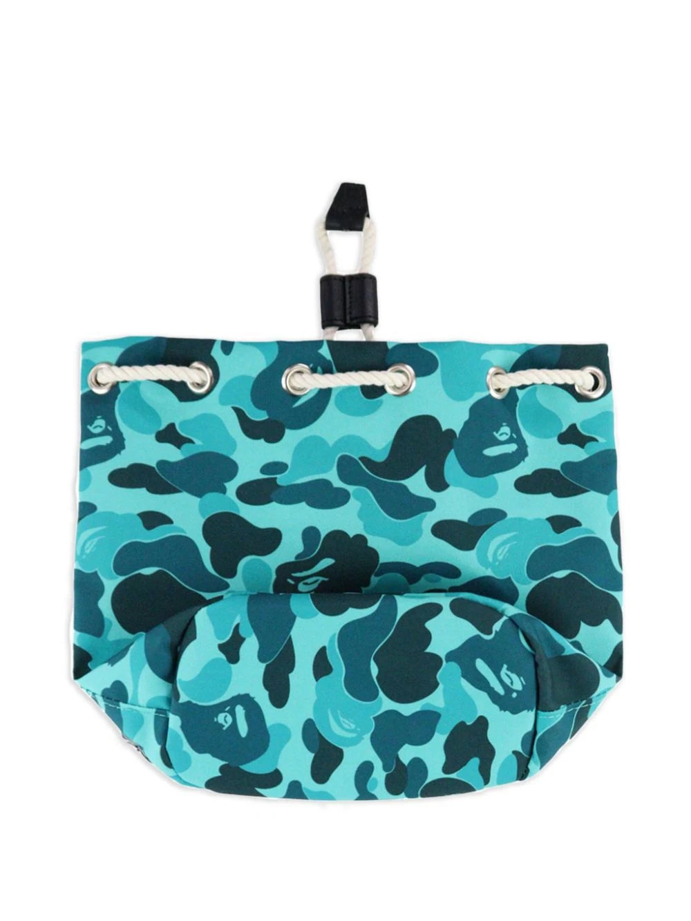 X Bape Camouflage-Print Bucket Bag - 3