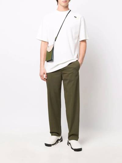 Jil Sander logo-patch cotton T-shirt outlook