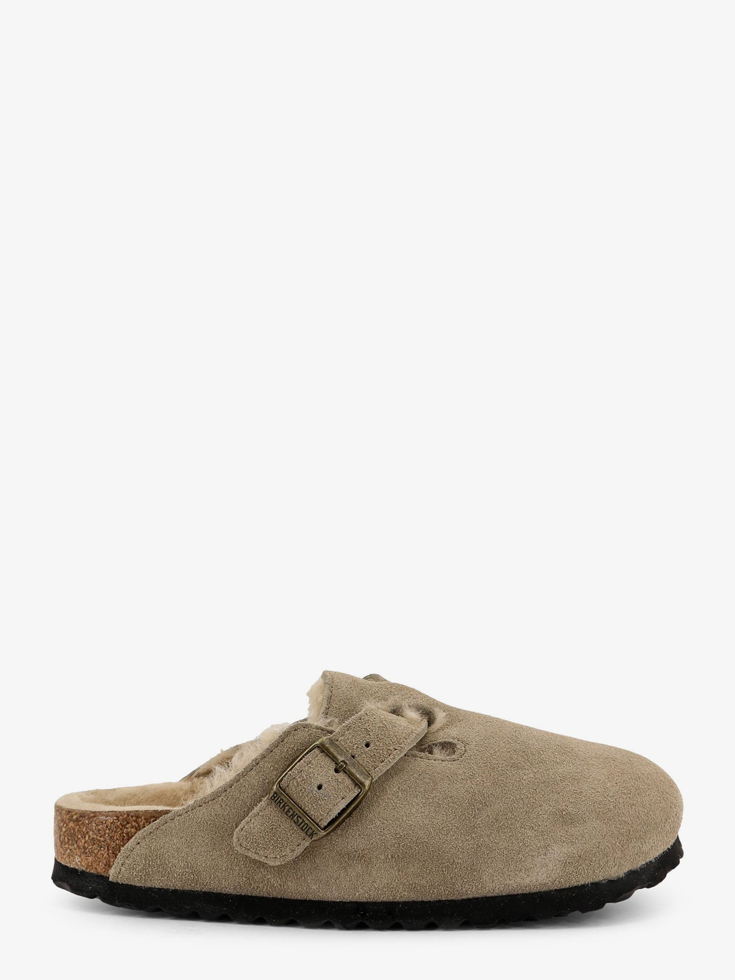 Boston Shearling Suede Mule - 1