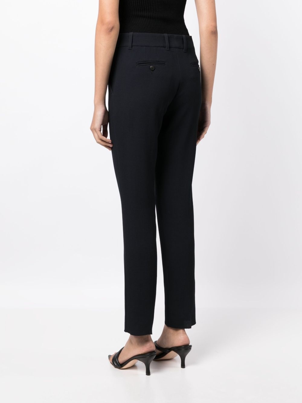 mid-rise cropped trousers - 4